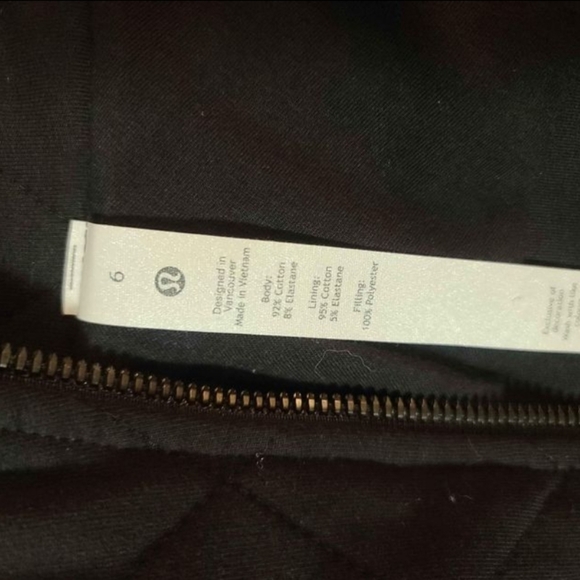 Nwt Lululemon Women's Quilted Calm Short Jacket Size 6 - Picture 2 of 4
